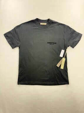 NWT Fear of God Essentials Black Shirt Size Small - Includes Dust Bag
